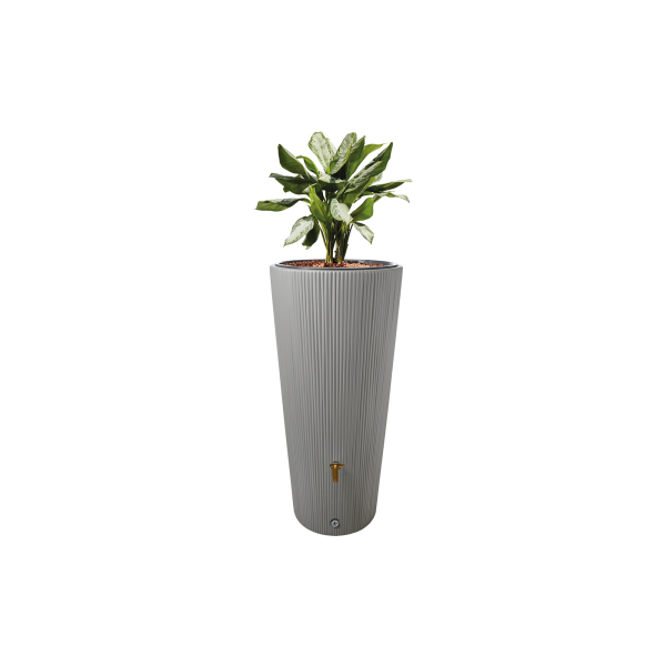 Regenspeicher VASO UV- und witterungsbeständig Volumen 220 l zinkgrau kaiserkraft