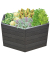 Hochbeet ERGO QUADRO 2l 75 Stone an