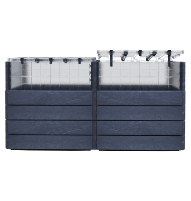 Hochbeet ERGO QUADRO 2l 80 Stone