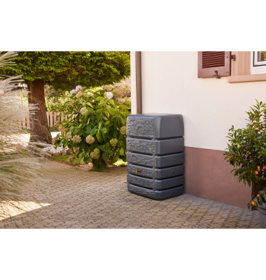 Wandtank SLIM STONE DECOR 510l graphite