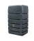 Wandtank SLIM STONE DECOR 510l graphite