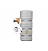Wandtank QUADRO 170l betongrau