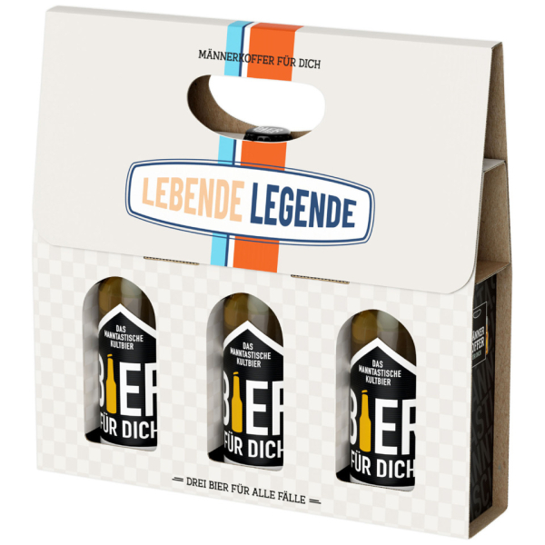 4 Stück LA VIDA Männerkoffer Lebende Legende 4027268363841 LA VIDA