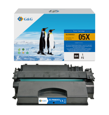 Toner 13683 wie HP CE505X bk