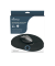 Mousepad MROS250 schwarz 22,5x24,5x2,1cm