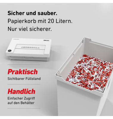 Aktenvernichter Shredcat 8100 CC, 81009111, Partikelschnitt 5mm (P-4), bis 10 Blatt