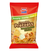 Crunchy Pretzels Honey Mustard & Onion 12x50g