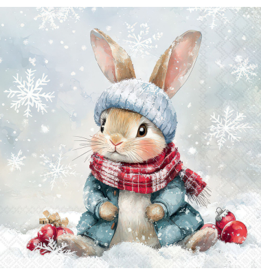 Motivservietten Weihnachten 32520980 / Bugsy, 3-lagig, 25x25cm