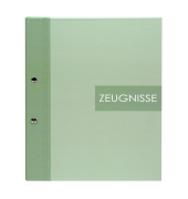 Zeugnismappe Zweiklang 36 014, matcha, A4, 12 H&uuml;llen
