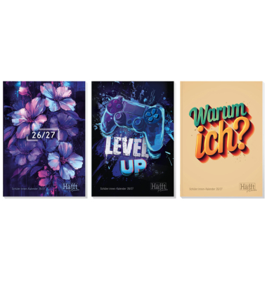 Sch&uuml;lerkalender A5 H&auml;fft-Planer 202627