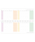 Tischkalender 11341-5, 1 Woche / 1 Seite, 29,7x11,6cm (BxH), 2027