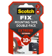 Scotch Fix Extr. Doppels. Klebeb 19mmx1,5m Exterior