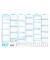 Plakatkalender 11365-1, 6 Monate / 1 Seite, 29,7x21cm (A4 quer), 2027
