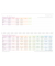 Tischkalender 11153-2, 1 Woche / 1 Seite, 29,7x11,6cm (BxH), 2026/2027