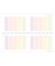 Tischkalender 11153-2, Rainbow, 1 Woche / 1 Seite, 29,7x11,6cm (BxH) (quer), 2026/2027 Schuljahr