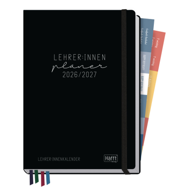 Lehrerkalender 11180-9, 1 Woche / 2 Seiten (A5+), August 2026 &ndash; Juli 2027