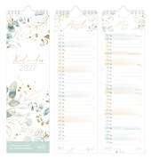 Streifenkalender kompakt H&auml;nger 2027