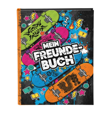Freundebuch Skateboards
