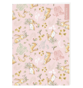 Notizbuch 14102, rosa,  A5, liniert, 80g, 32 Blatt / 64 Seiten