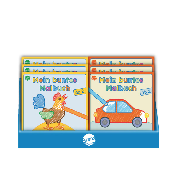 20 Stück Arena Malbuch Mein buntes Malbuch ab 2  Arena