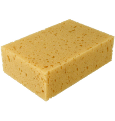 Tafelschwamm eckig braun