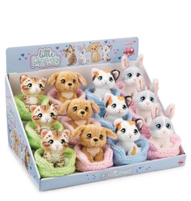 Kuscheltier Little Paws 12cm