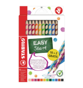 Farbstiftetui 10ST+2ST Gratis EASYcolor
