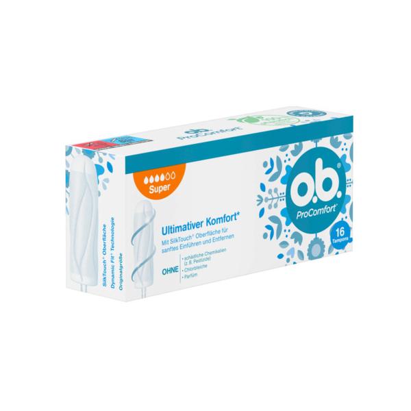 5 Stück O.B. Tampons ProComfort Super, Super 3574660235951 O.B.