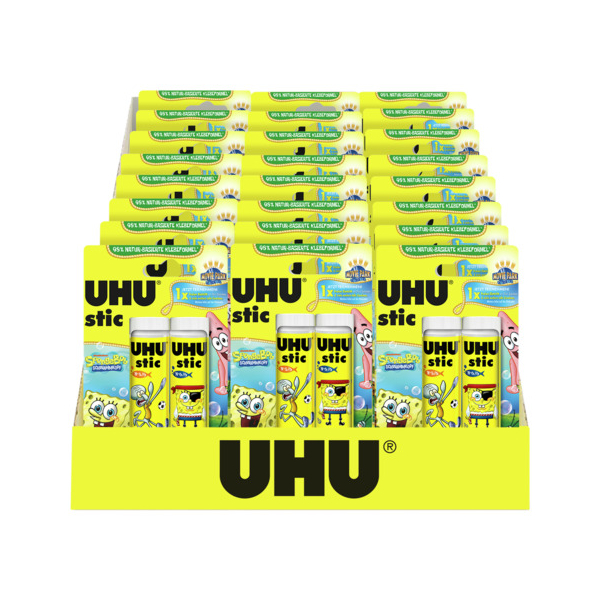 UHU stic SpongeBob Schwammkopf Klebestifte 21,0 g, 2 St.
