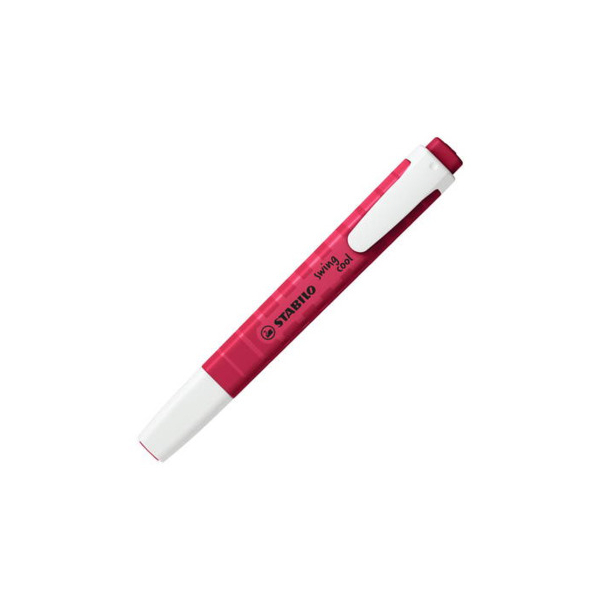 STABILO swing cool NatureCOLORS Wildflower Textmarker rot, 1 St.