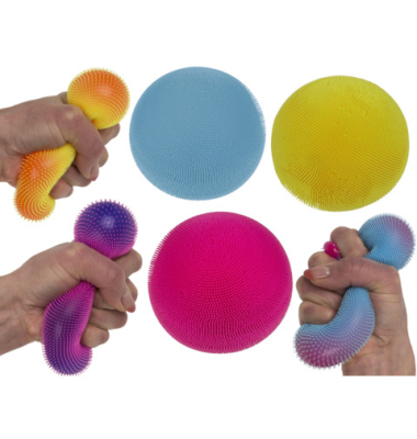 Quetschball Squeeze mit Noppen sortiert