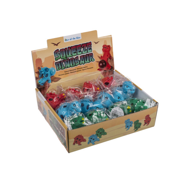 12 Stück Out of the Blue Quetschfigur Squeeze Dinosaurier sort. 4029811446223 Out of the Blue