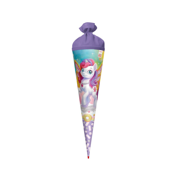 Roth Schultüte 677546, bunt, Feen-Pferd Floral, 700mm, rund 4028279924045 Roth