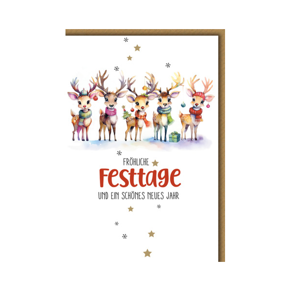 5 Stück Alpedia D.T.Weihnachtskarten 9004546591719 Alpedia