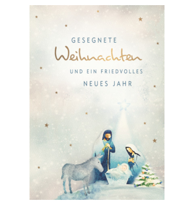 D.T.Weihnachtskarten midi heilig
