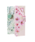 Geschenktasche 58678, allgemein, mit Trageband / Geschenkanh&auml;nger, Blumen/Eukalyptus, 12cm x 36cm