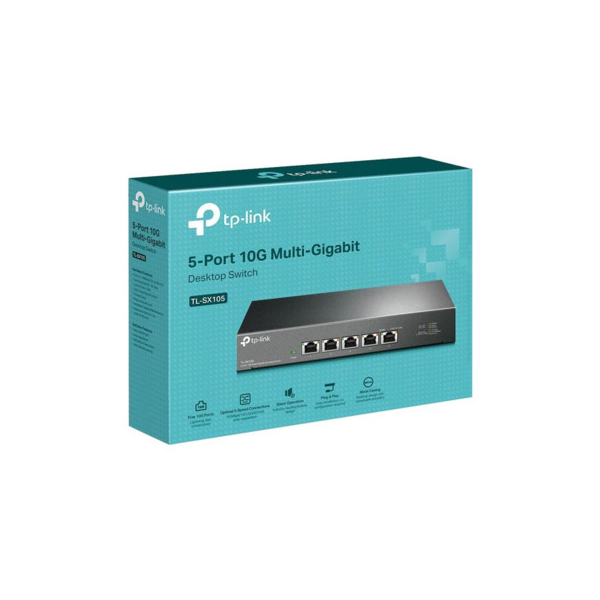 TP-Link Netzwerk-Switch TL-SX105 5-Port 1210002617246 TP-Link