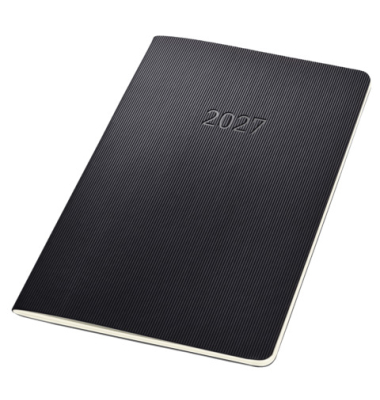 Monatsplaner Heft 2027 A5 schwarz