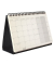 Schreibtischquerkalender C2781, Conceptum, 1 Monat / 2 Seiten, 21,3x22cm (A5 quer), 2027