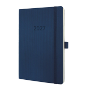 Buchkalender C2732, Conceptum, dunkelblau, 1 Woche / 2 Seiten, 13,5x21cm (ca. A5), 2027