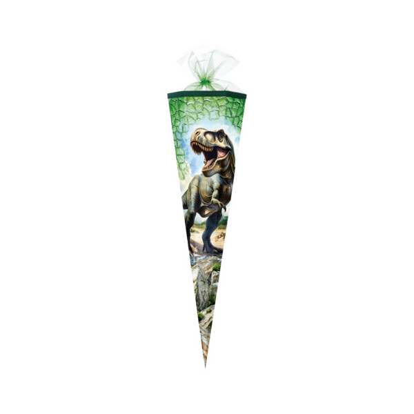 NESTLER Schultüte 57013882, Dino Rex, 70cm, 6-eckig 4015594062392 NESTLER