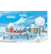Adventskalenderkarte