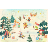Adventskalenderkarte