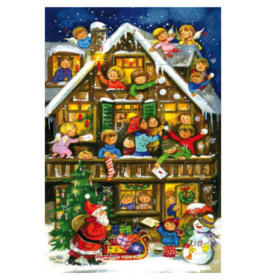 Adventskalenderkarte