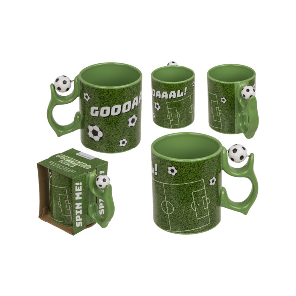 Out of the Blue Becher Fußball Spinner 4029811491612 Out of the Blue
