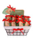 Duschgel 8163402 Winter Spa Zapfen, Fresh Pine & Winter Berries, 60 ml, Flaschen im Korbdisplay