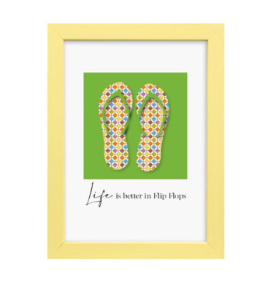 Bilderrahmen Lunaro yellow