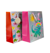 Geschenktragetasche Kind Dino sortiert