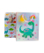 Geschenktasche 58657, allgemein, mit Trageband / Geschenkanh&auml;nger, Dino, 26cm x 32cm