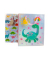 Geschenktasche 58657, allgemein, mit Trageband / Geschenkanh&auml;nger, Dino, 26cm x 32cm
